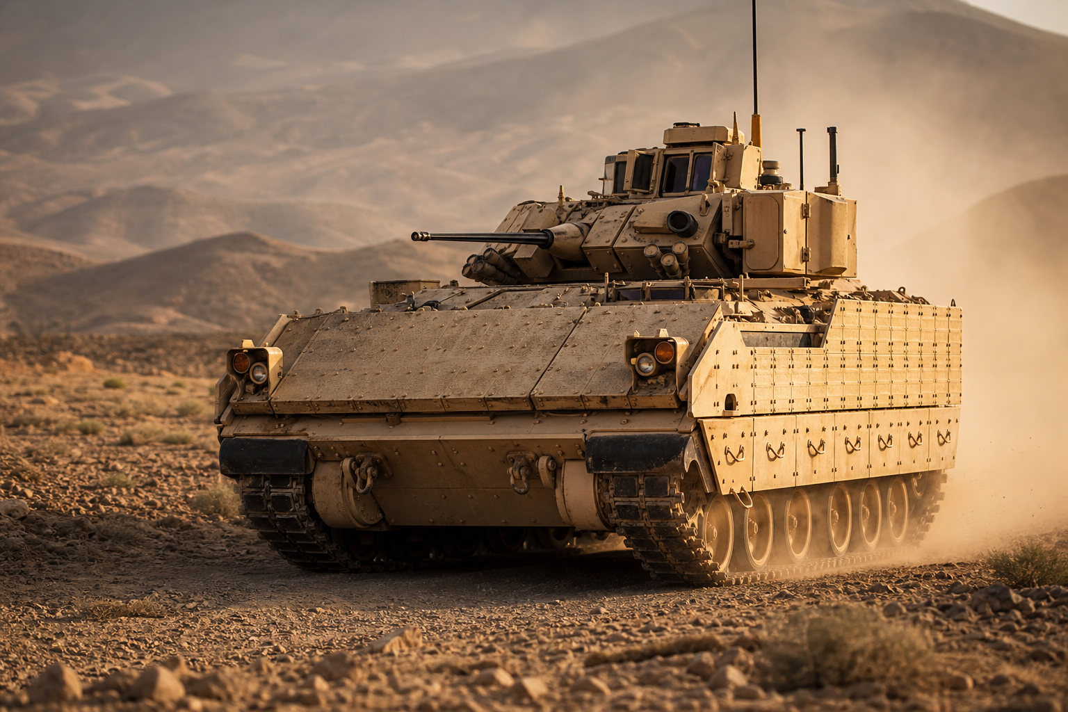 Bradley infantry fighting vehicle — defense hardware